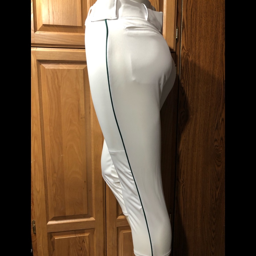 Women’s Fastpitch Softball Size Large Pants White